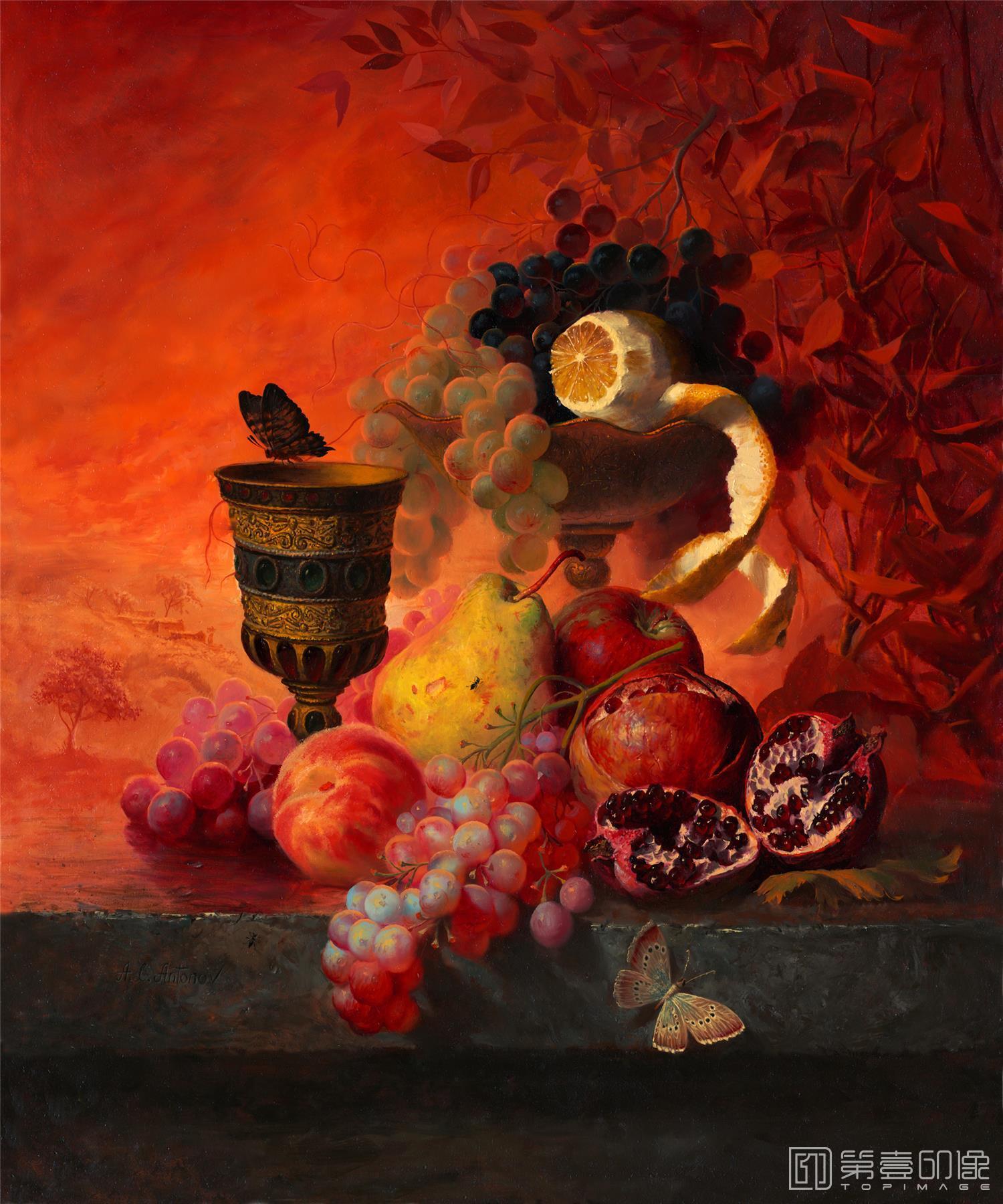 油画-阿列克谢·安东诺夫 Alexei Antonov作品-43
